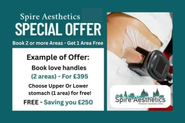 Fat Freezing Promotion Stourbridge from Spire Aesthetics - Book Today!