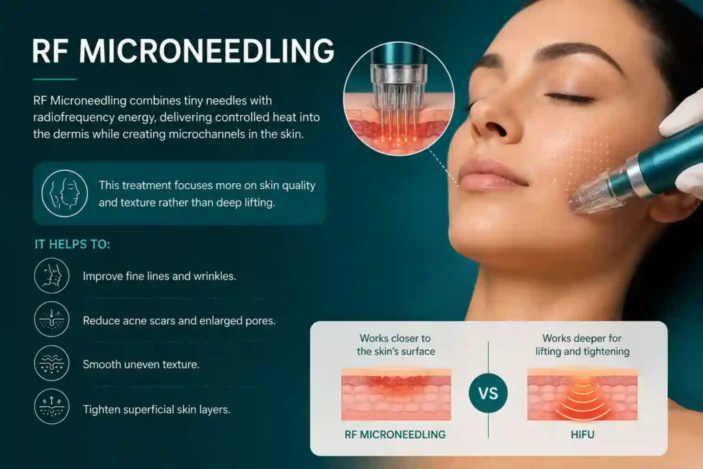 What Does RF Microneedling Do That HIFU Alone Cannot Stourbridge